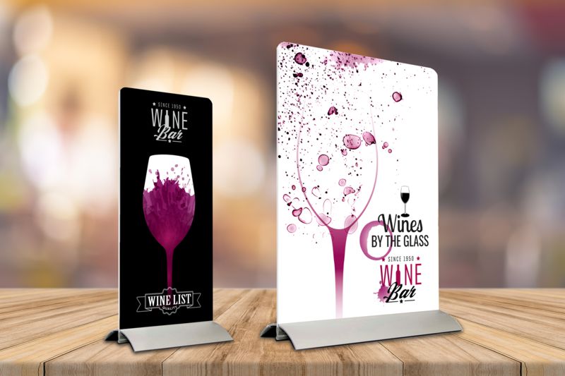 Table talker menu holder